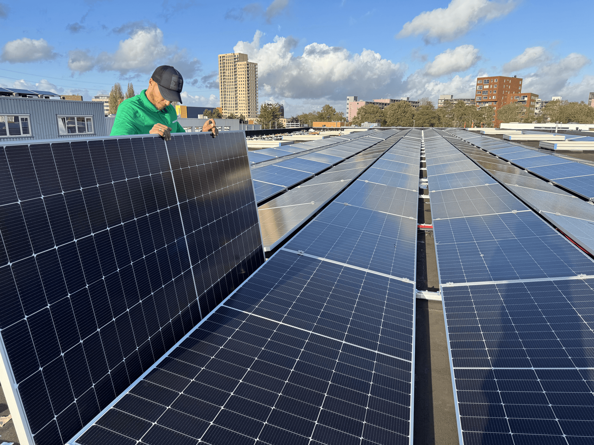 Zonnepanelen verplaatsen kan dat?